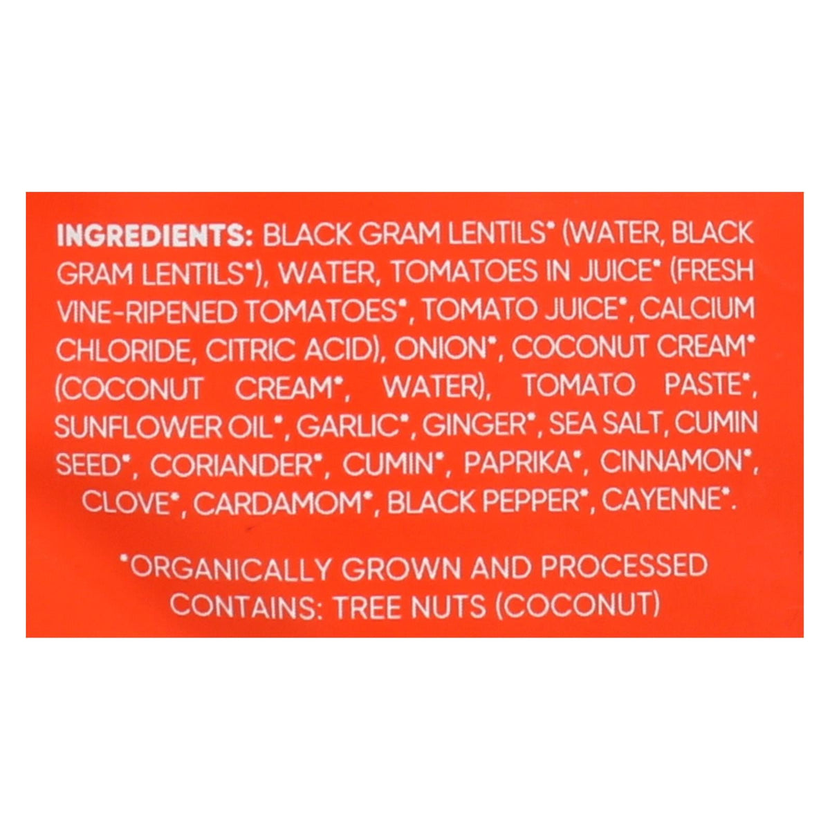 Maya Kaimal Organic Black Lentil Tomato Cumin Dal 10oz, 6ct