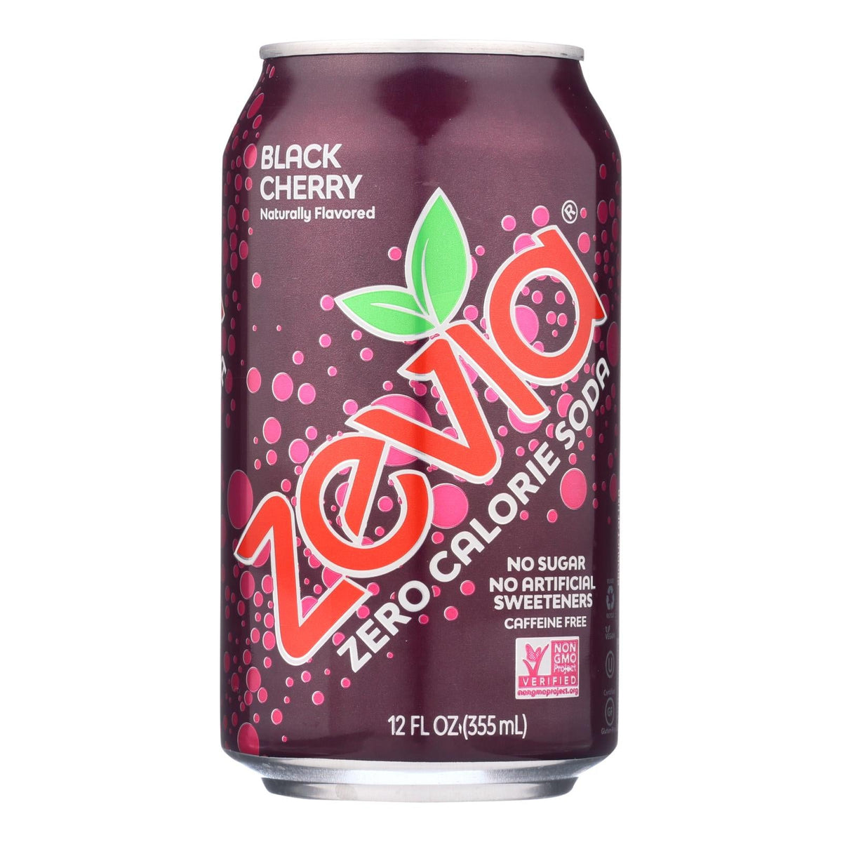 Zevia - Soda Blk Cherry Zero Cal - CS of 4-6/12 FZ