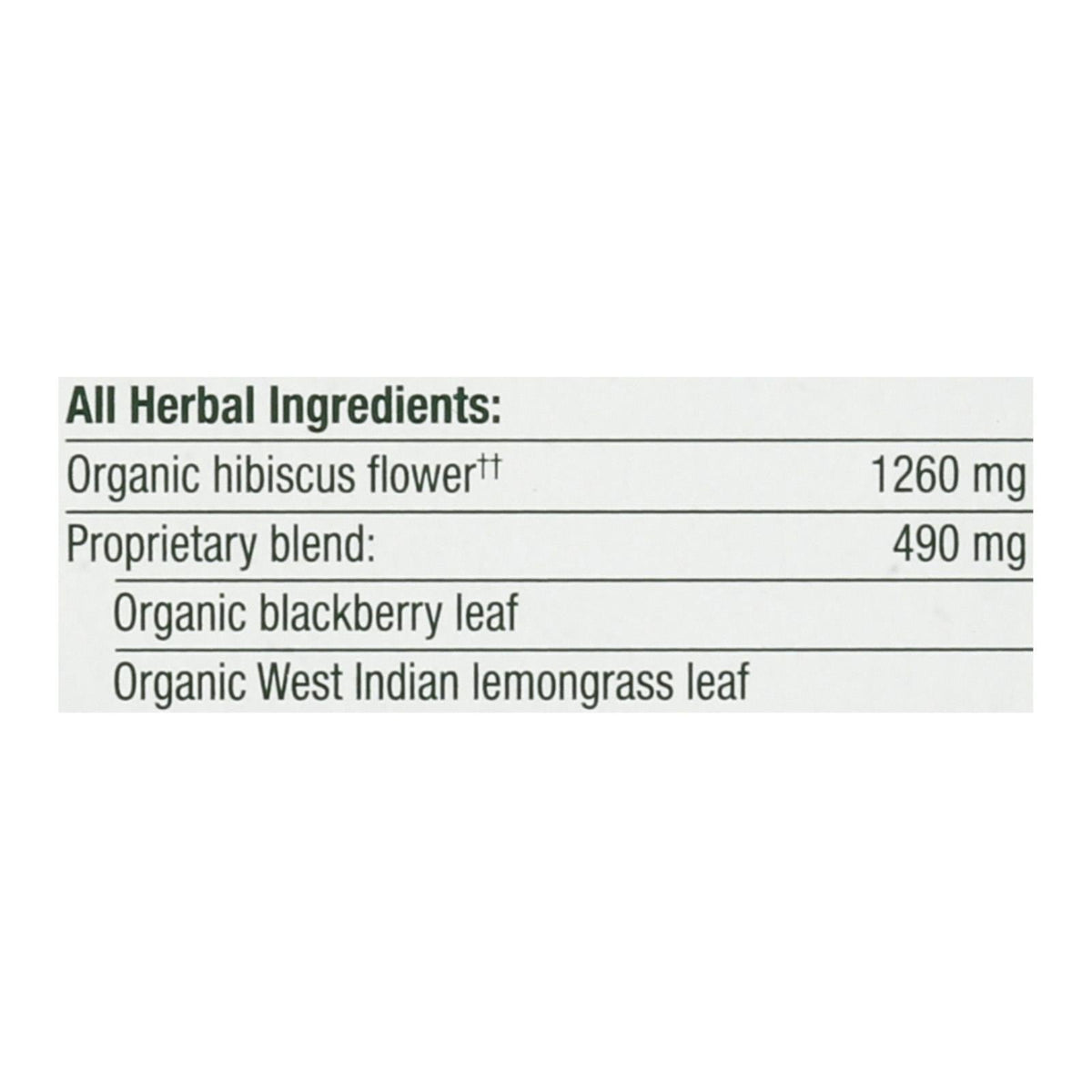 Hibiscus Herbal Tea, Organic, 6-Pack, 16 Bags