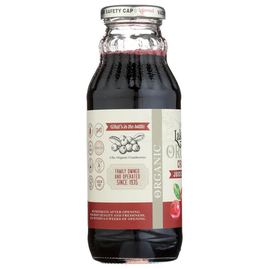 LAKEWOOD: Organic Cranberry Concentrate Juice, 12.5 oz