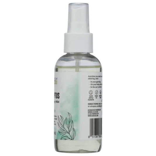 AURA CACIA: Eucalyptus Aromatherapy Mist, 4 oz