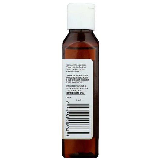 AURA CACIA Organic Jojoba Skin Care Oil - 4oz Hair & Skin Moisturizer