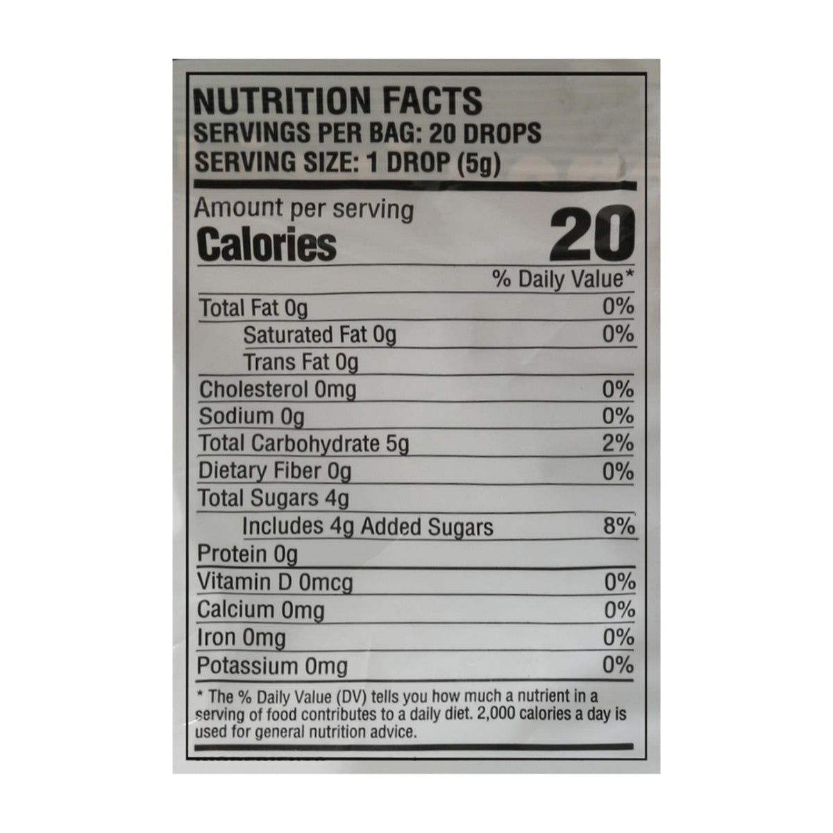 Honees Cough Drops - Extra Large - Menthol - 20 Count