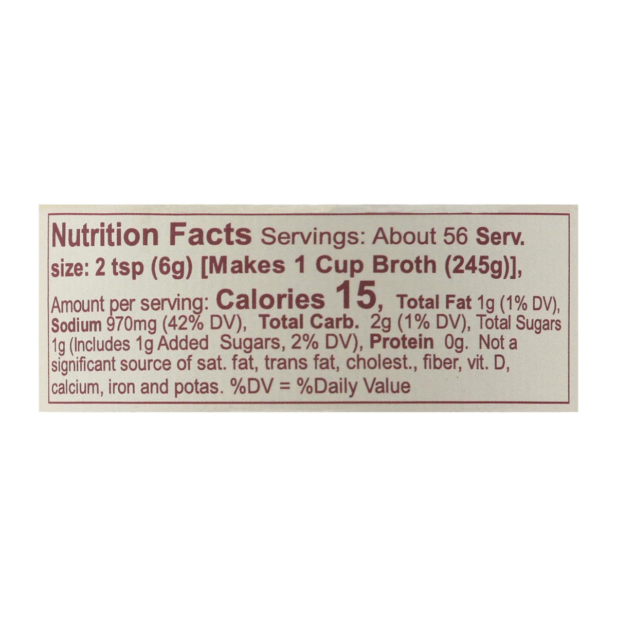 Orrington Farms Beef Broth Base & Seasoning, 6 Pack, 12 Oz