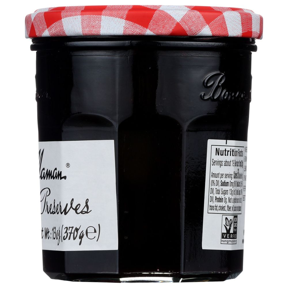 BONNE MAMAN: Blackberry Preserves, 13 oz
