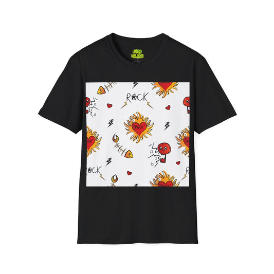 Rock Drawings Unisex Softstyle T-Shirt