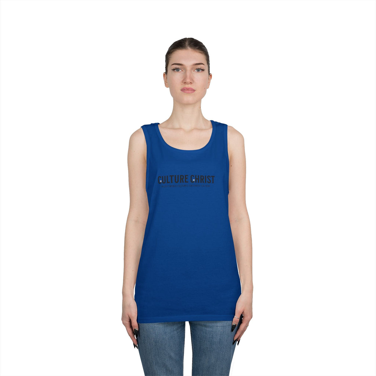 Culture Christ Tank Top — Christian Faith Graphic Tank