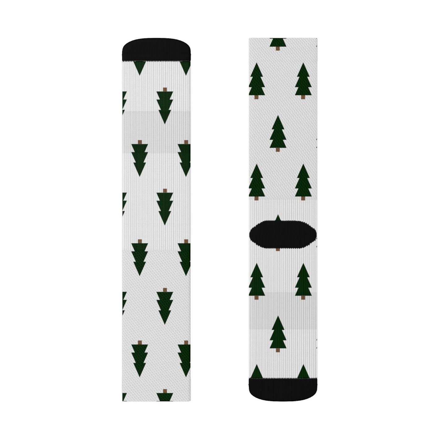Christmas Trees Sublimation Socks