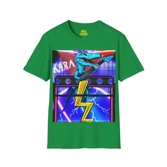Lizard Vigilante Lightning Unisex Softstyle T-Shirt