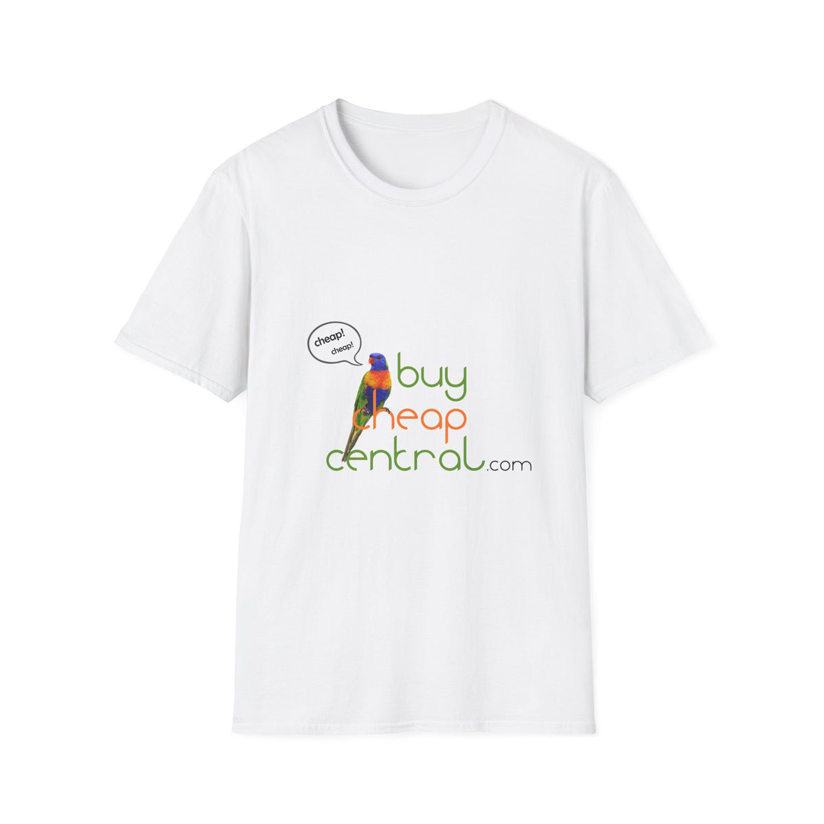 T-Shirt — Colorful Parrot ‘Cheep! Cheep!’ Buy Cheap Central Graphic Tee