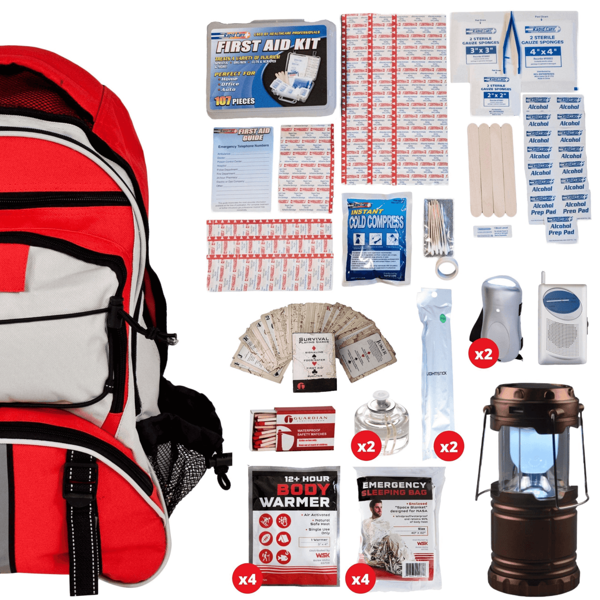 WSK Family Power Outage Emergency Survival Kit