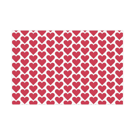 Valentine’s Day Heart Gift Wrap Papers
