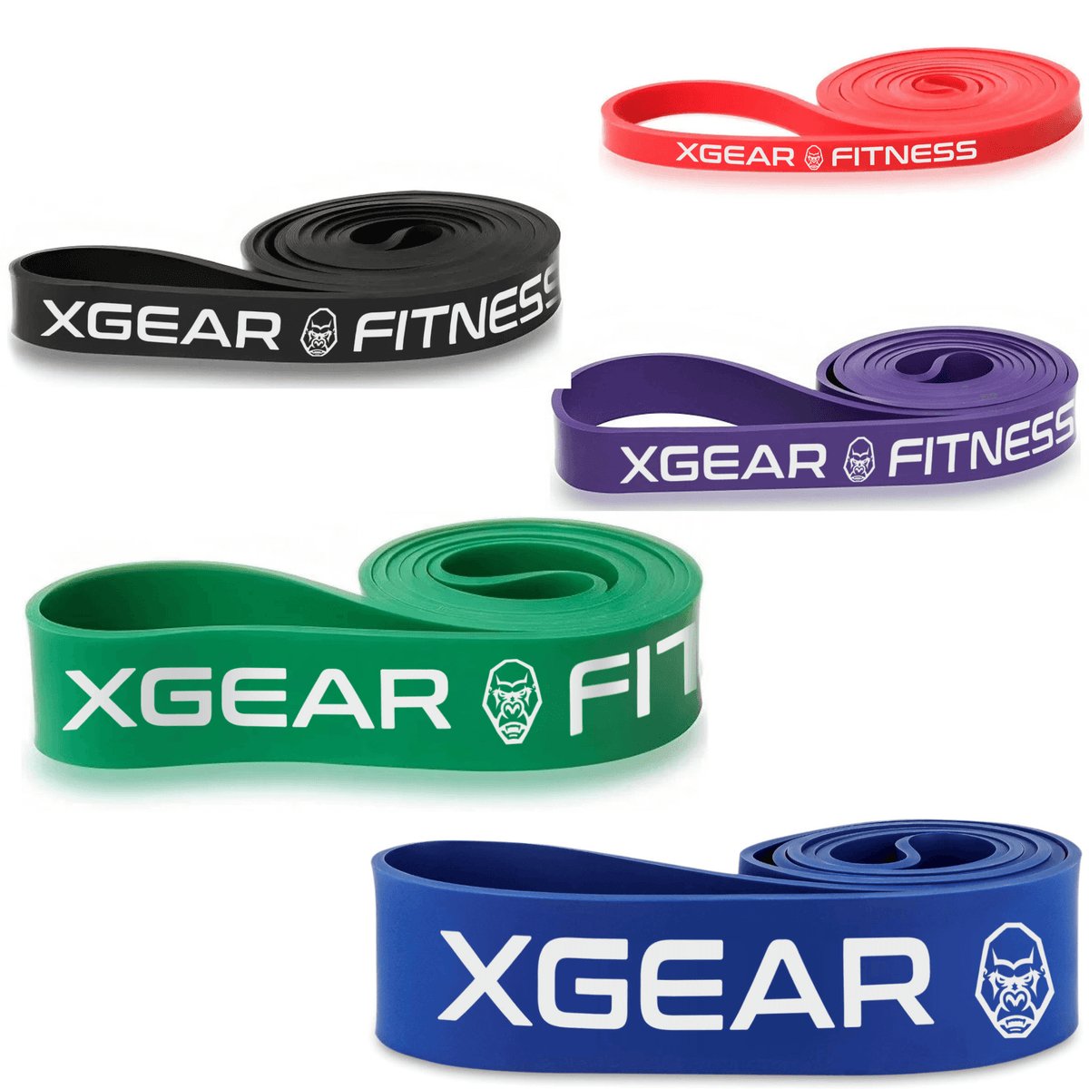 XGear Fitness XG-PRO Heavy Duty Exercise Resistance Bands