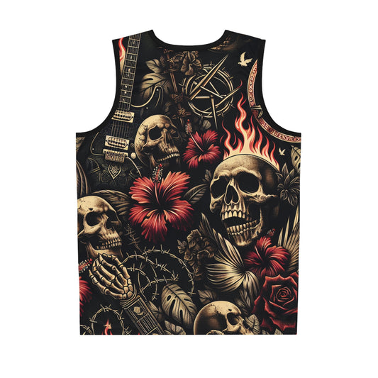 π Gothic Basketball Jersey: Edgy Sportswear For Music Lovers π