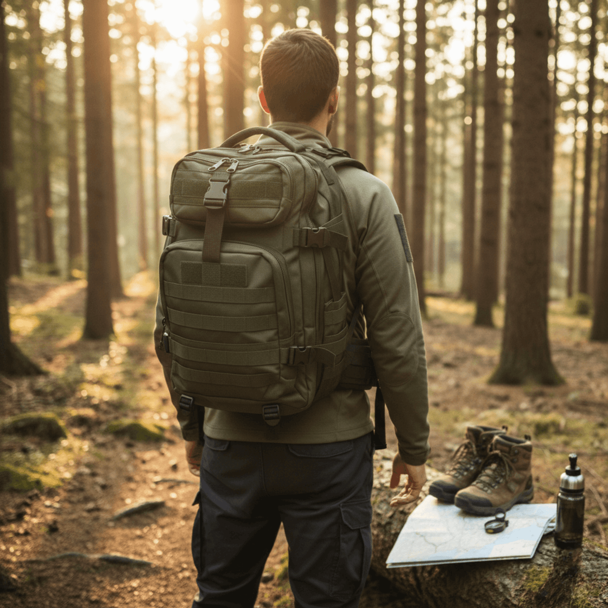XGear Tactical Large 40L Tactical Backpack Survival Bag