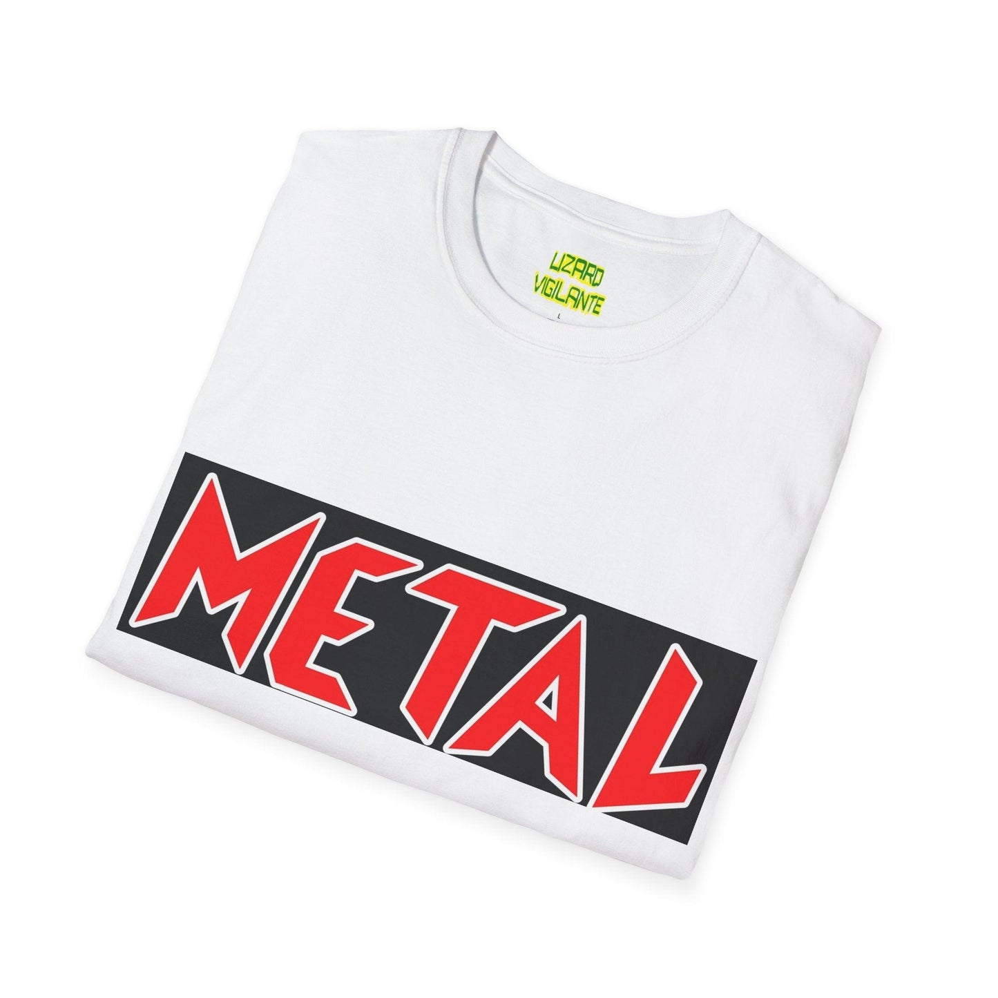 Red Metal Unisex Softstyle T-Shirt