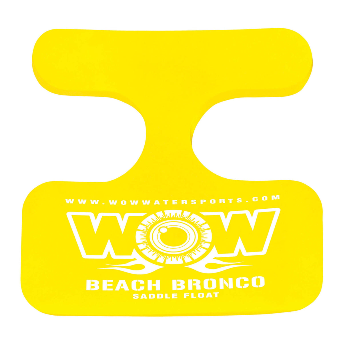 WOW Watersports Beach Bronco Pool Float Yellow