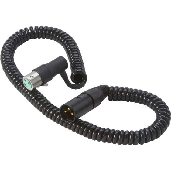 K-Tek XLR Coiled Cable XLRm to RA XLRf