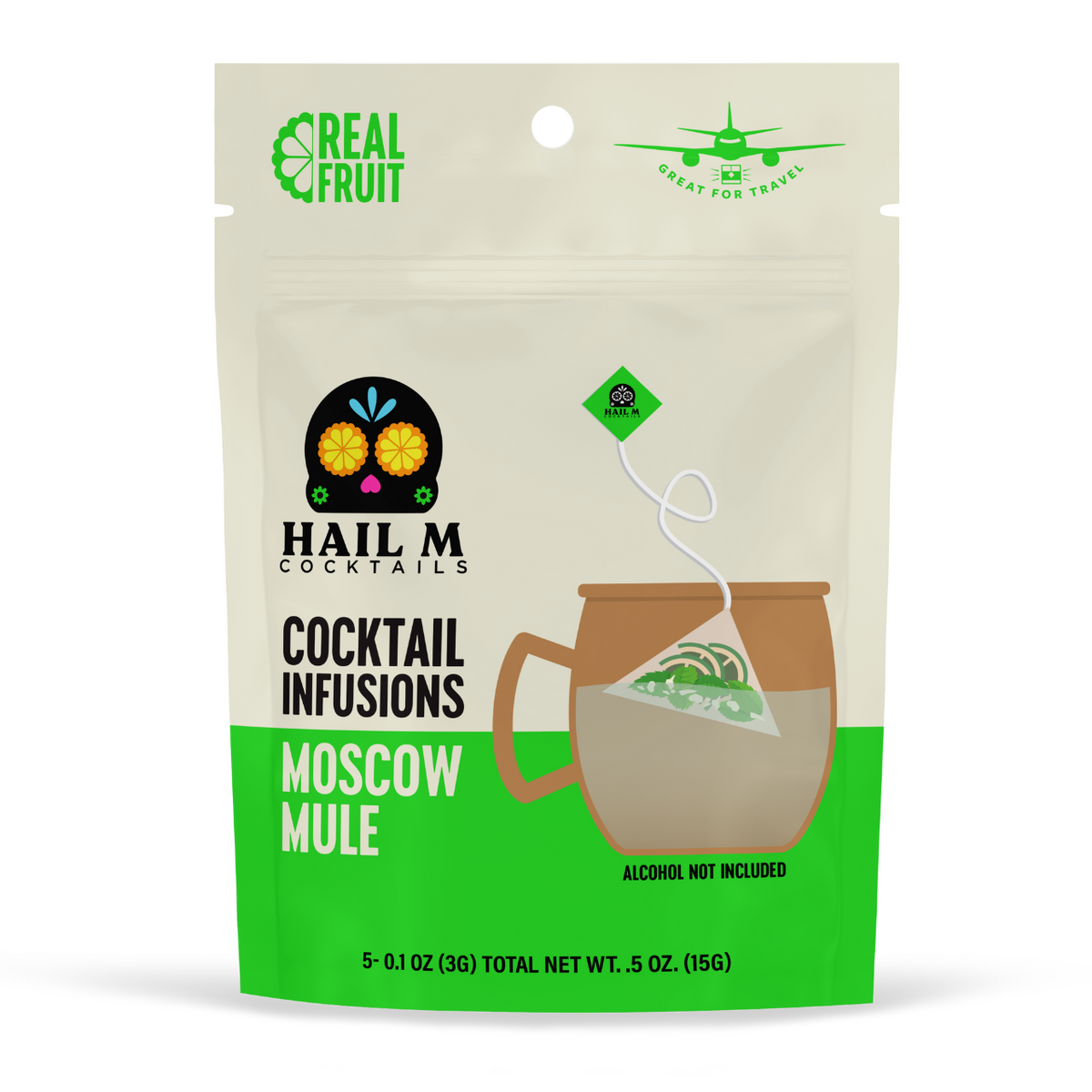 Moscow Mule Infusion Kit – Sugar Free Travel Cocktail Tea Bags