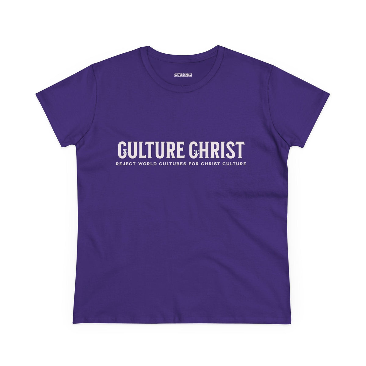 Culture Christ Tee — Christian Faith Graphic Women's T-Shirt