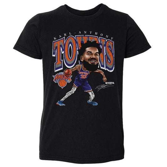 Karl-Anthony Towns New York Knicks Cartoon WHT