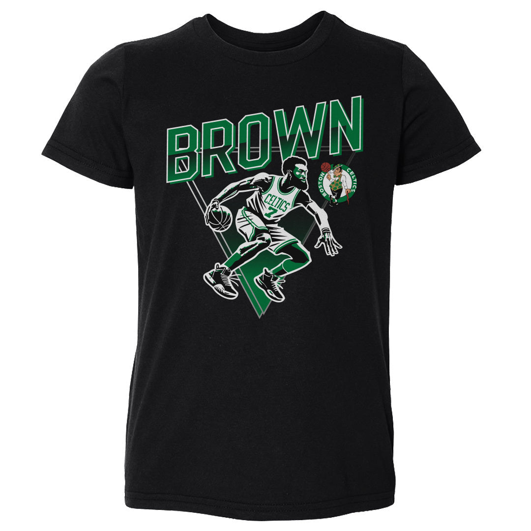 Jaylen Brown Boston Celtics Triangle WHT