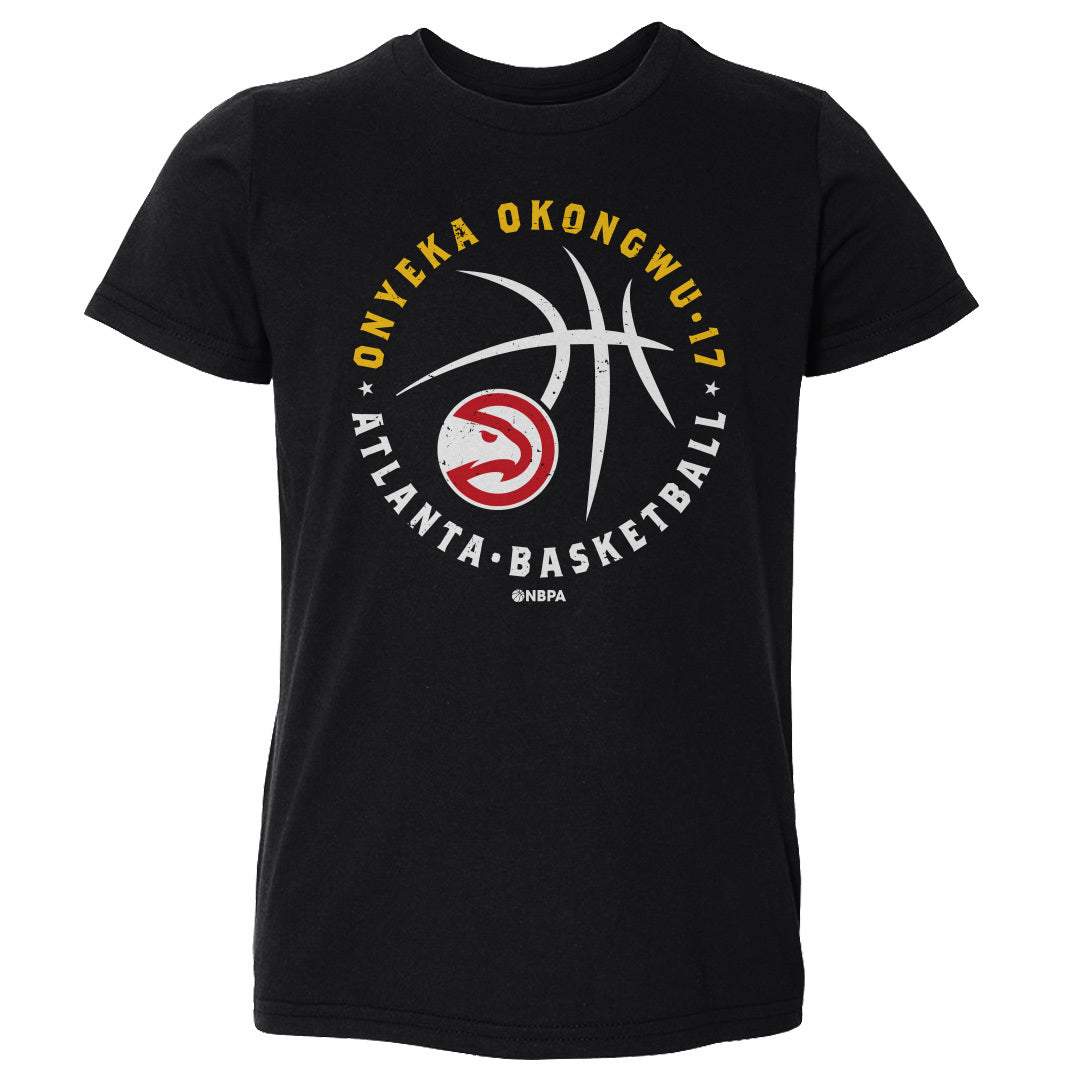 Onyeka Okongwu Atlanta Hawks Player Ball WHT