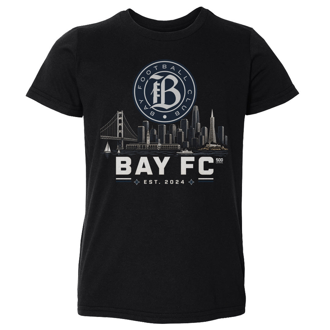 Bay FC Skyline Logo WHT