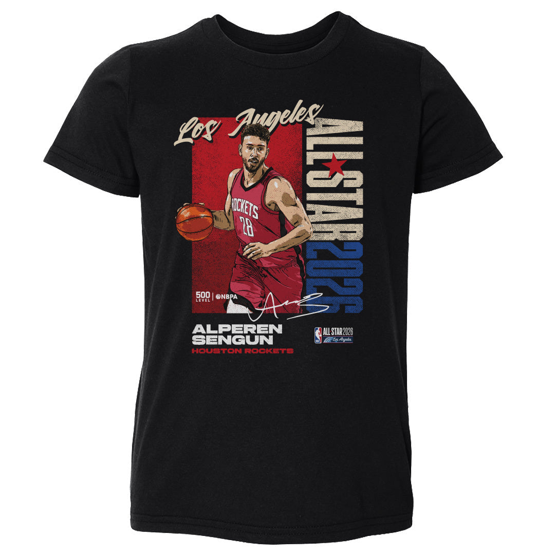 Alperen Sengun Houston Rockets 2026 NBA All-Star Vertical WHT