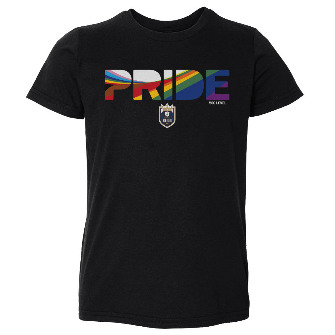 Seattle Reign FC Wave Pride Stripes 2025 WHT