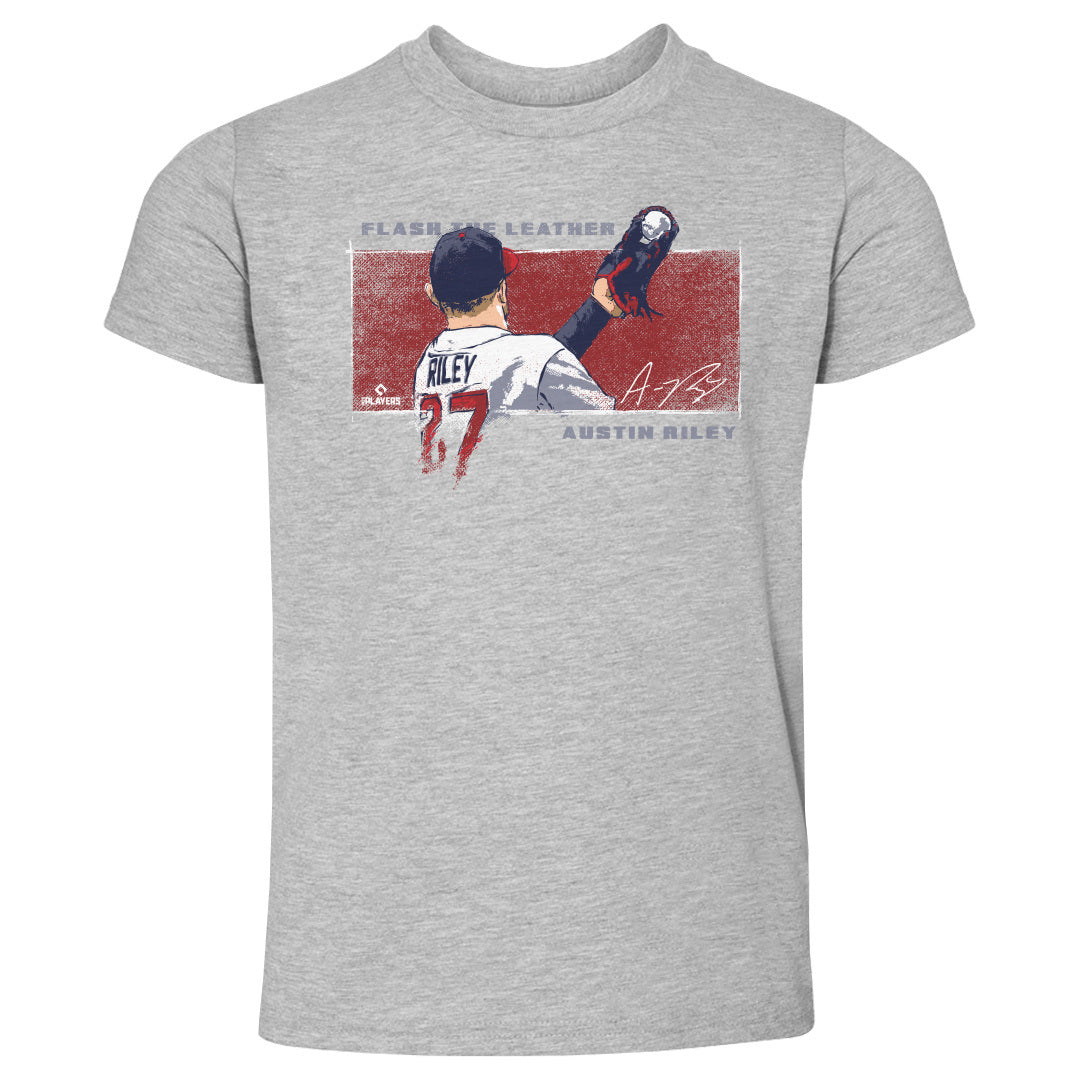 Austin Riley Atlanta Flash The Leather WHT
