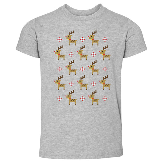 Christmas 8-bit Reindeer WHT