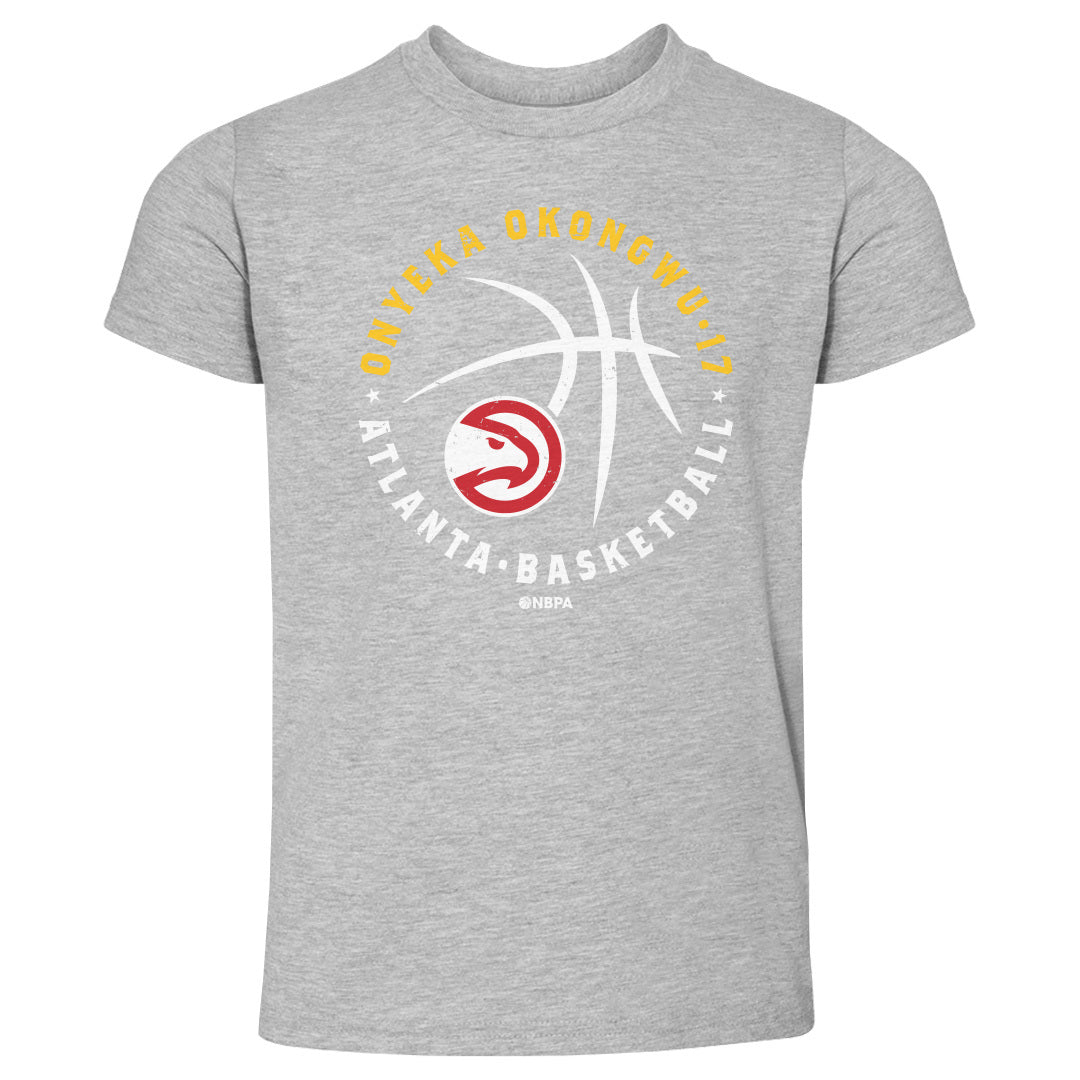 Onyeka Okongwu Atlanta Hawks Player Ball WHT
