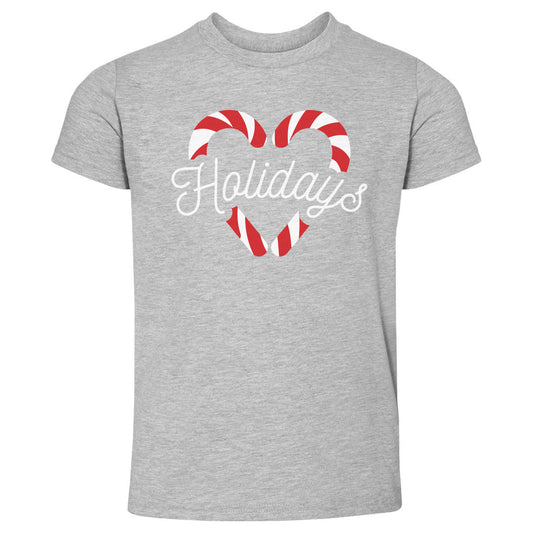 Christmas Candy Cane Heart WHT