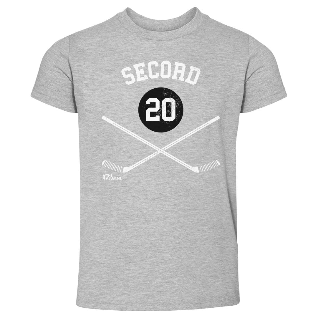 Alan Secord Chicago 20 Sticks WHT