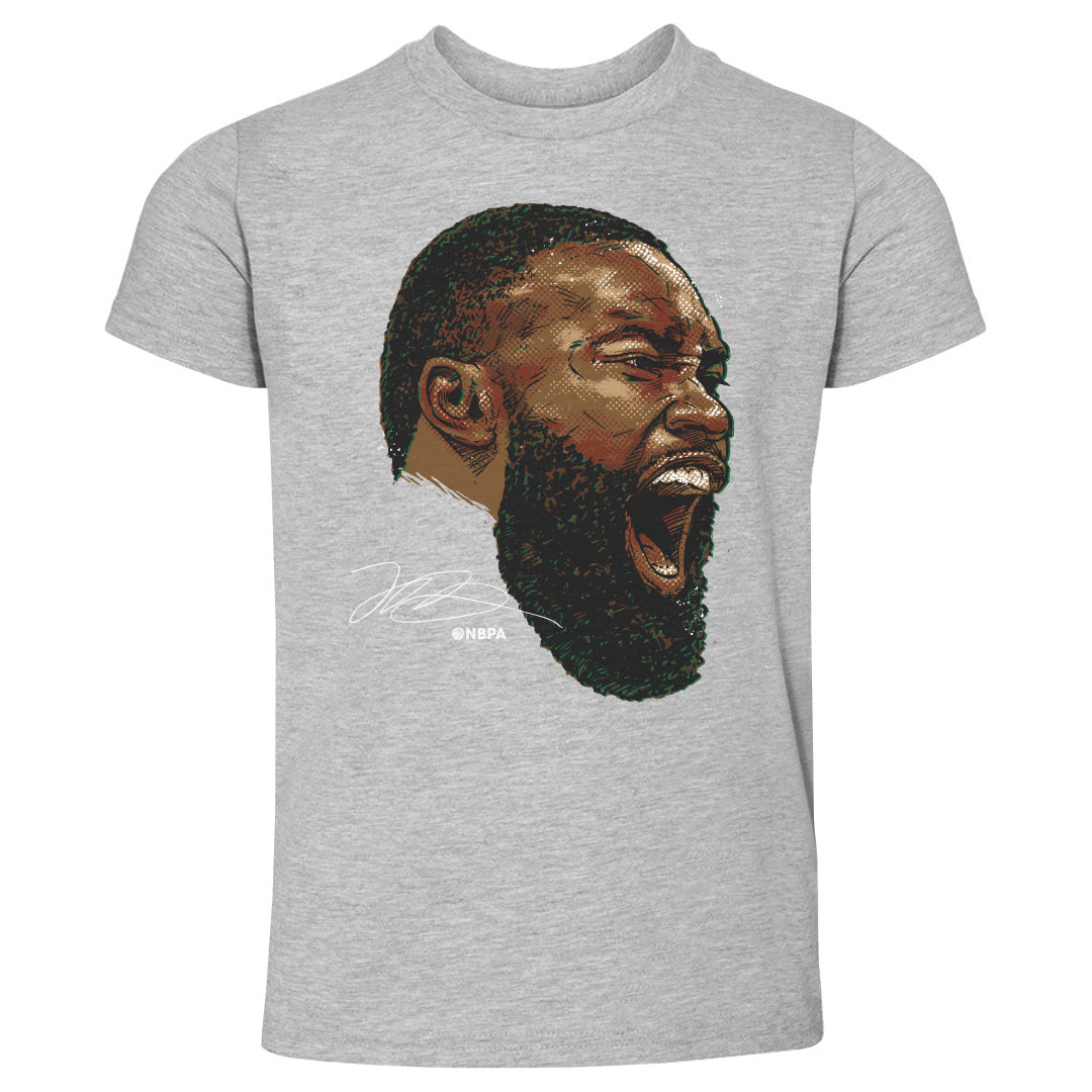 Jaylen Brown Scream WHT