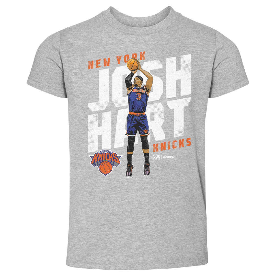 Josh Hart New York Knicks Slant WHT