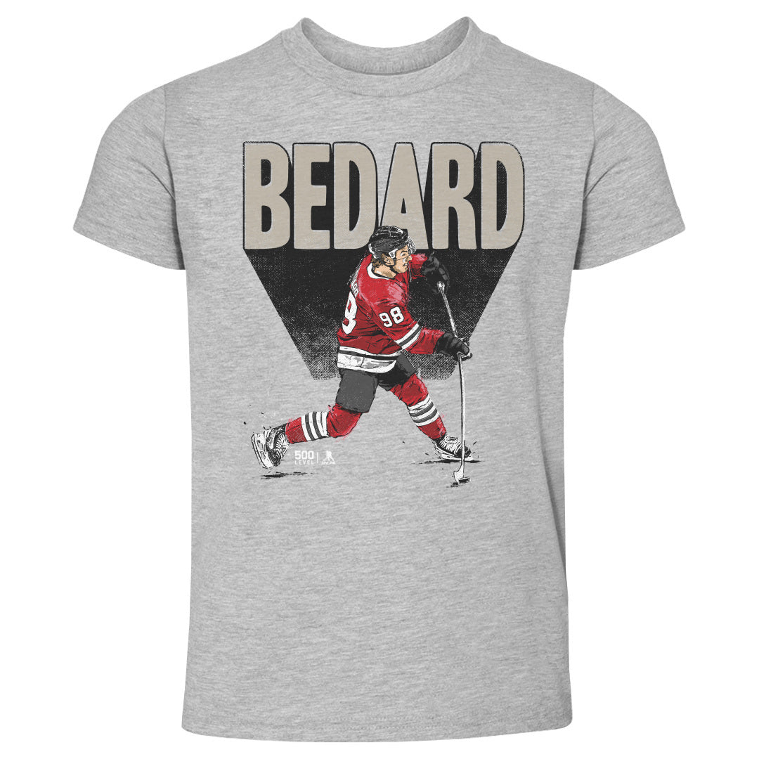 Connor Bedard Chicago Bold WHT