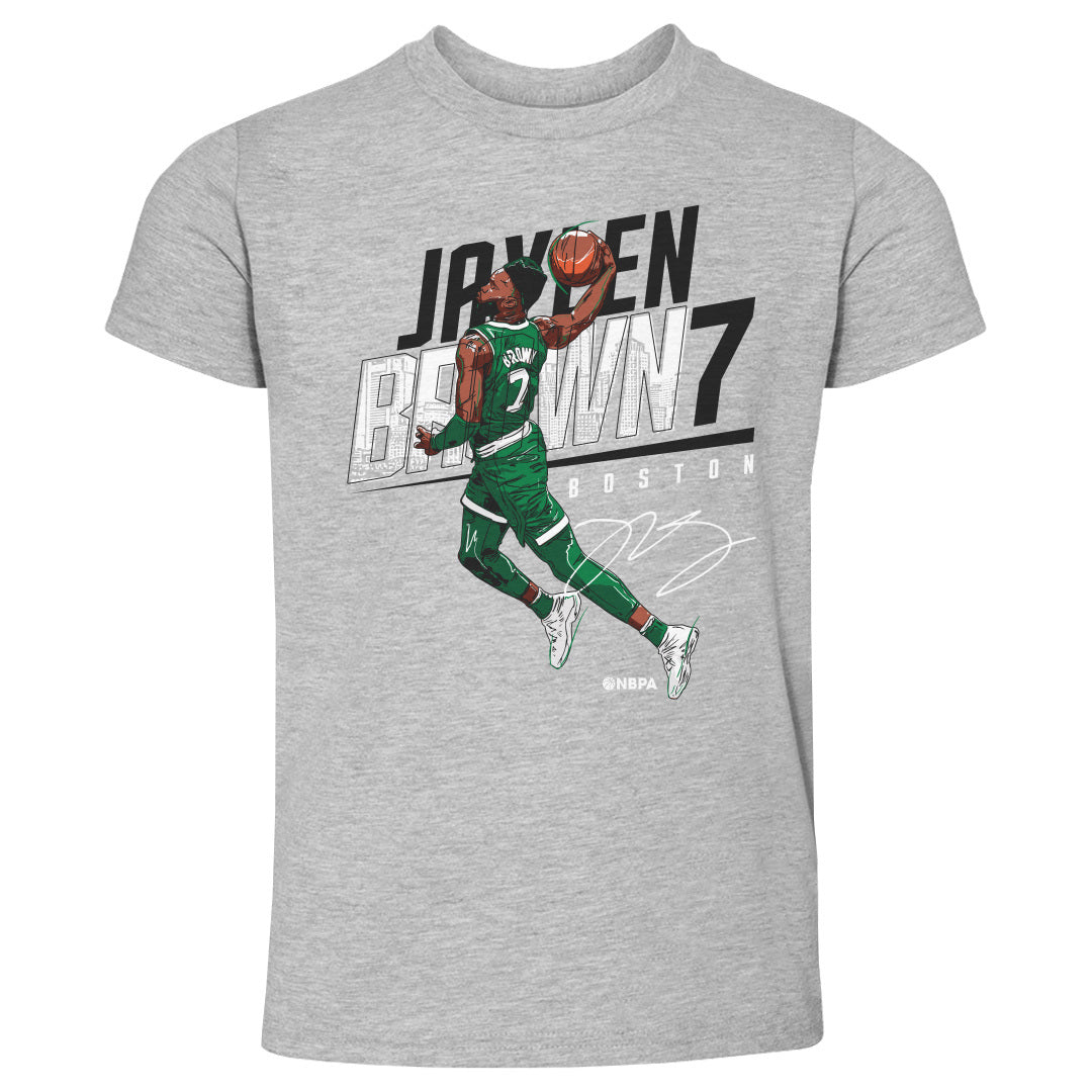 Jaylen Brown Slant K WHT