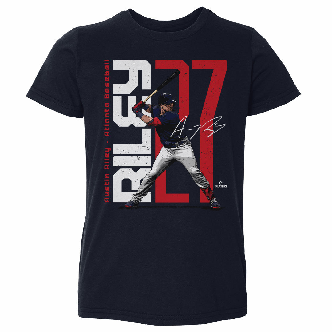 Austin Riley Atlanta Stretch WHT