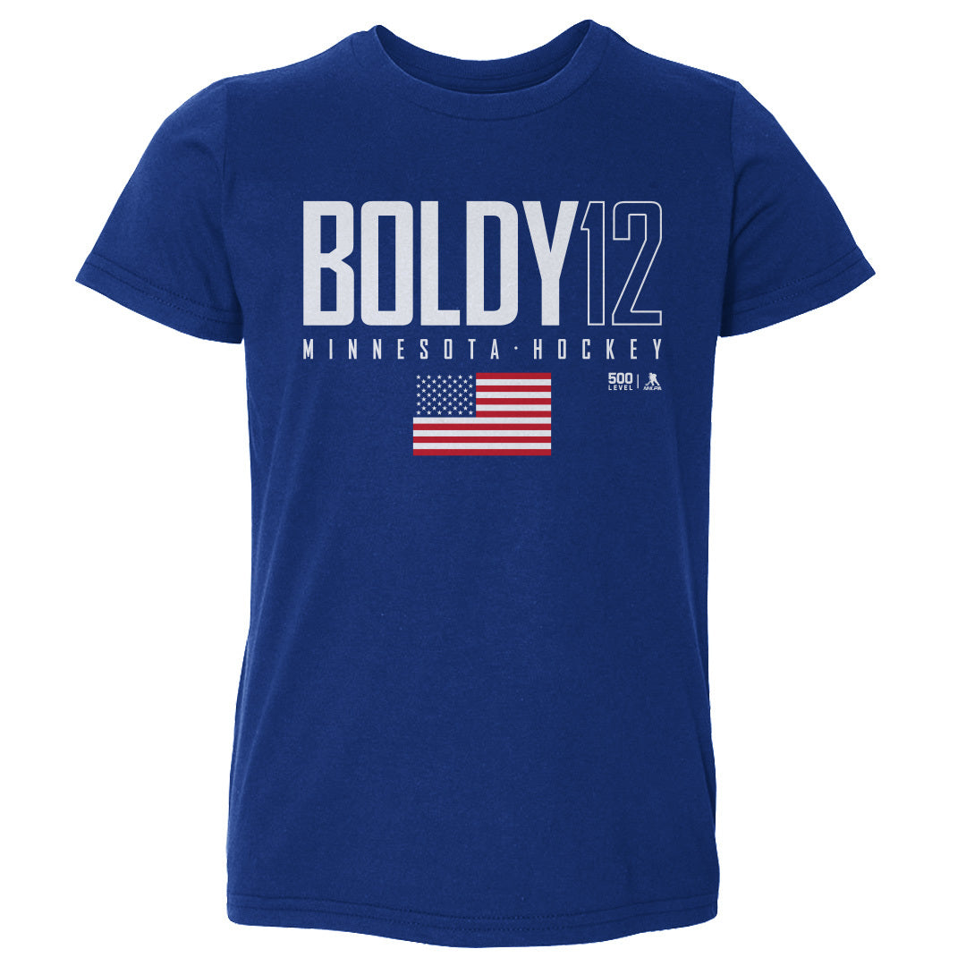 Matt Boldy Minnesota USA Elite WHT