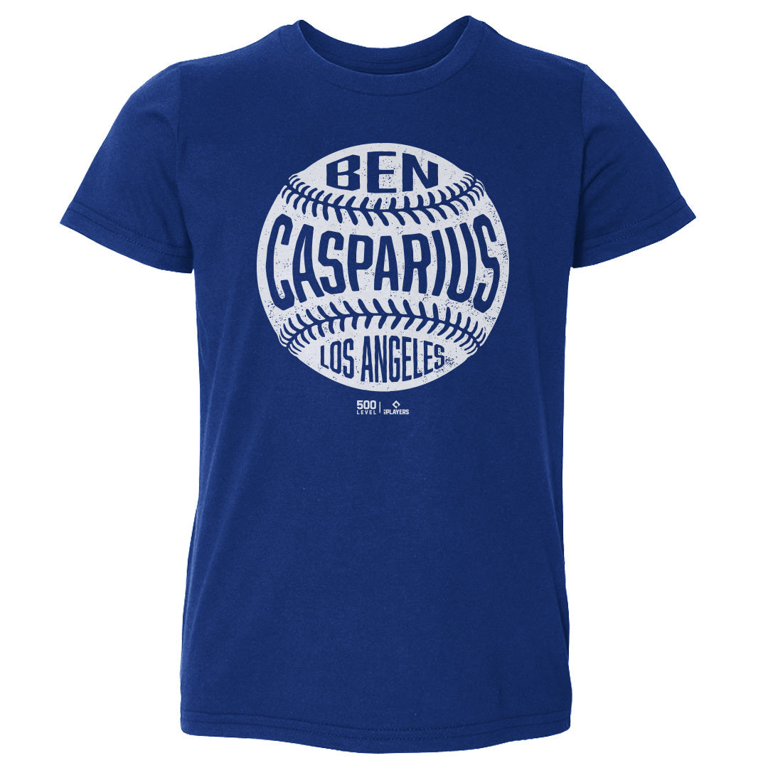 Ben Casparius Los Angeles D Vintage Baseball WHT