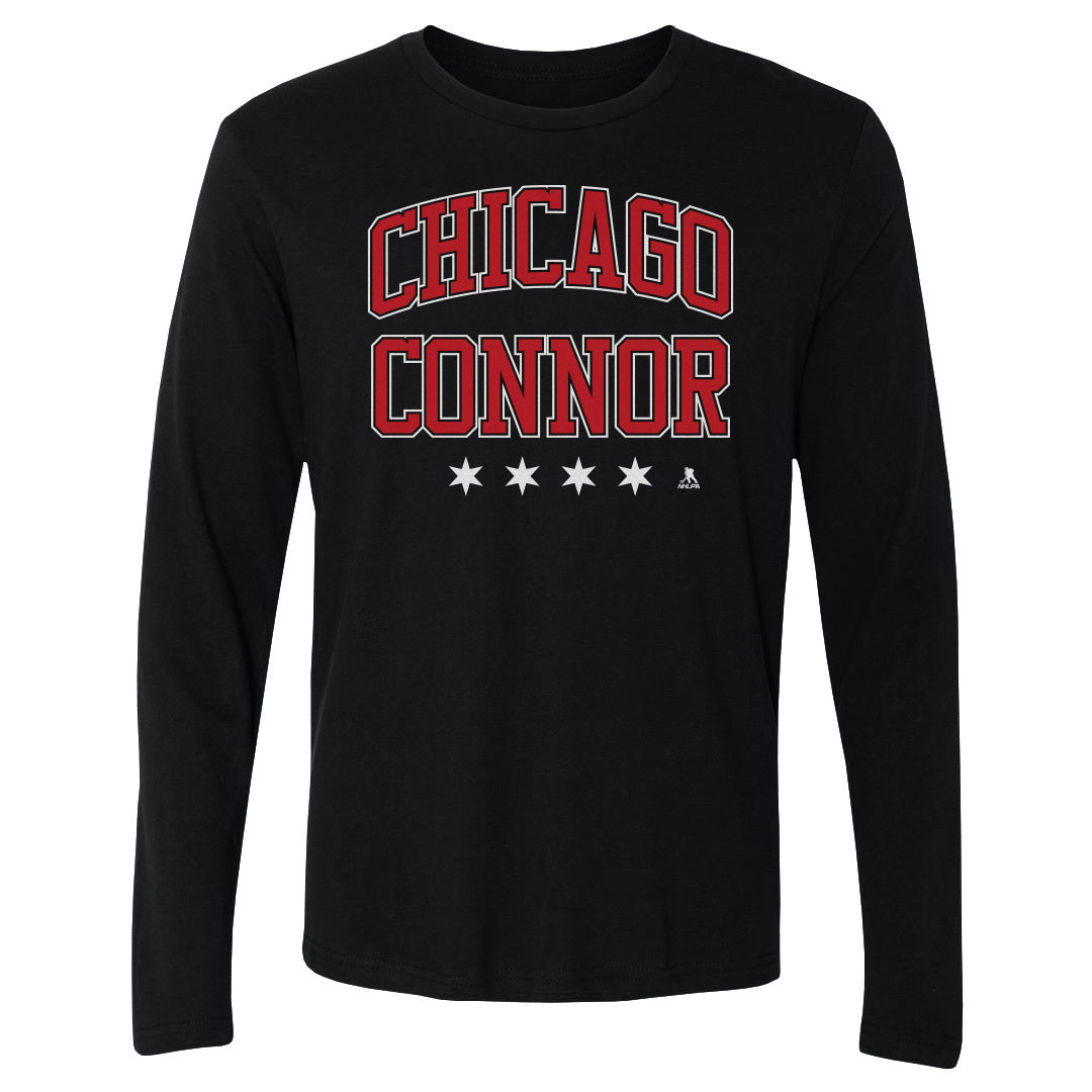Connor Bedard Chicago Athletic Font WHT