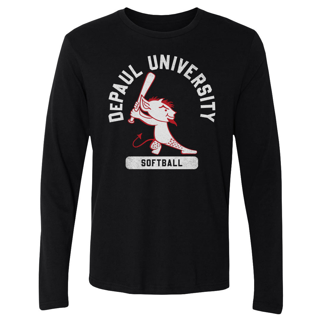 DePaul Blue Demons Billy Softball WHT