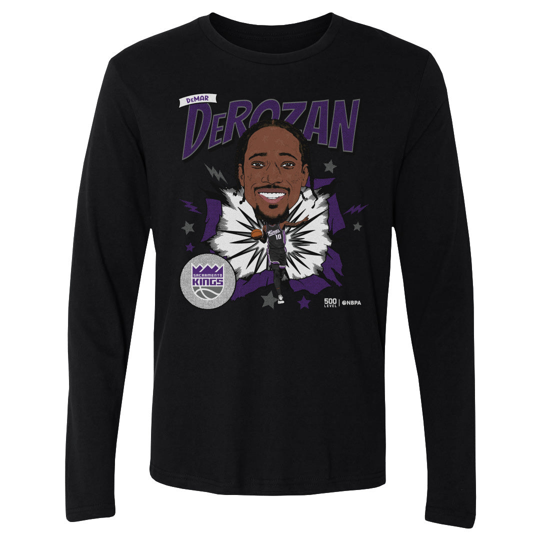 DeMar DeRozan Sacramento Kings Caricature WHT