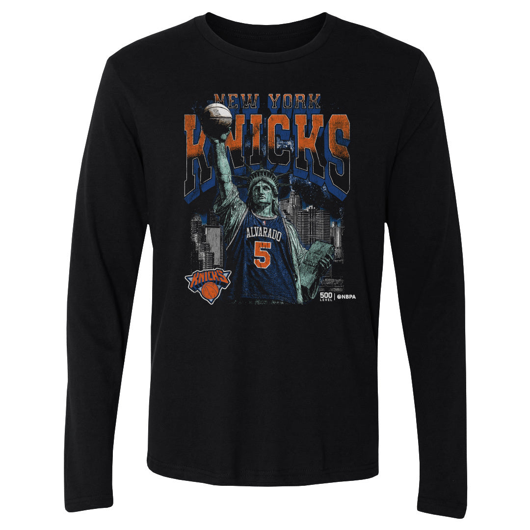 Jose Alvarado New York Knicks Statue Of Liberty WHT