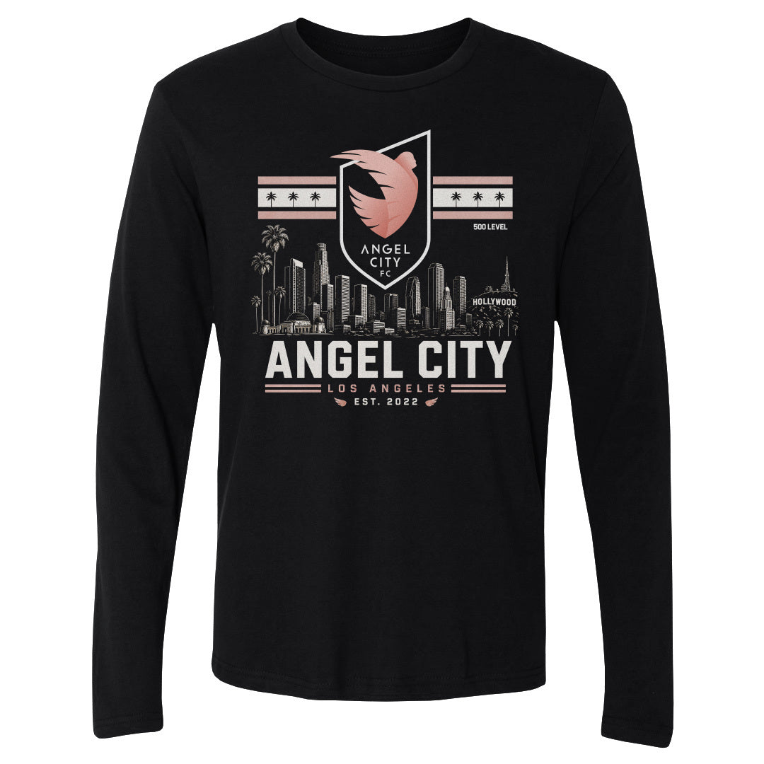 Angel City FC Skyline Logo WHT