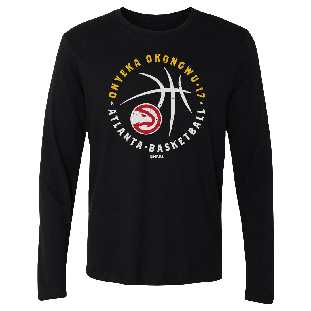 Onyeka Okongwu Atlanta Hawks Player Ball WHT