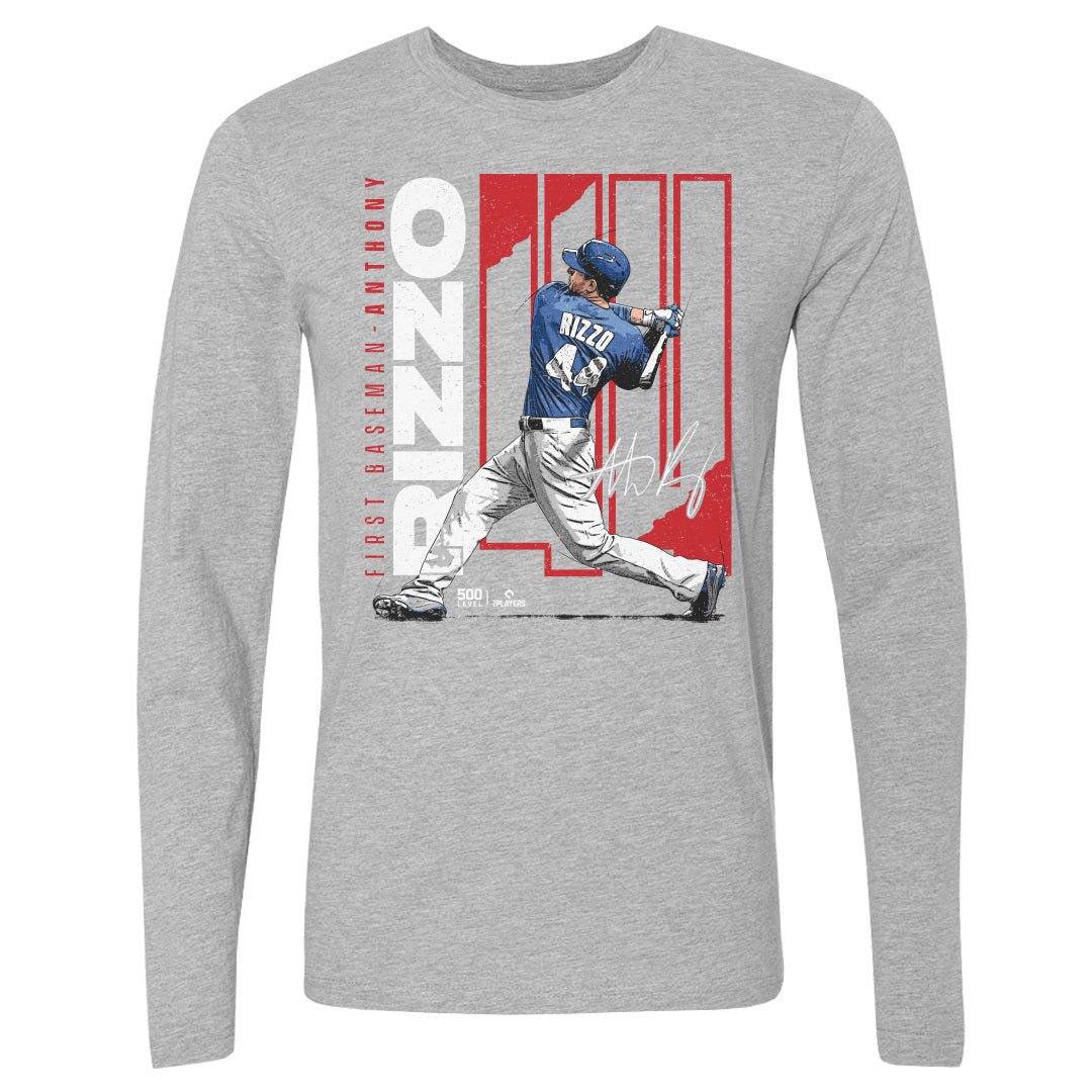 Anthony Rizzo Chicago C Stretch WHT
