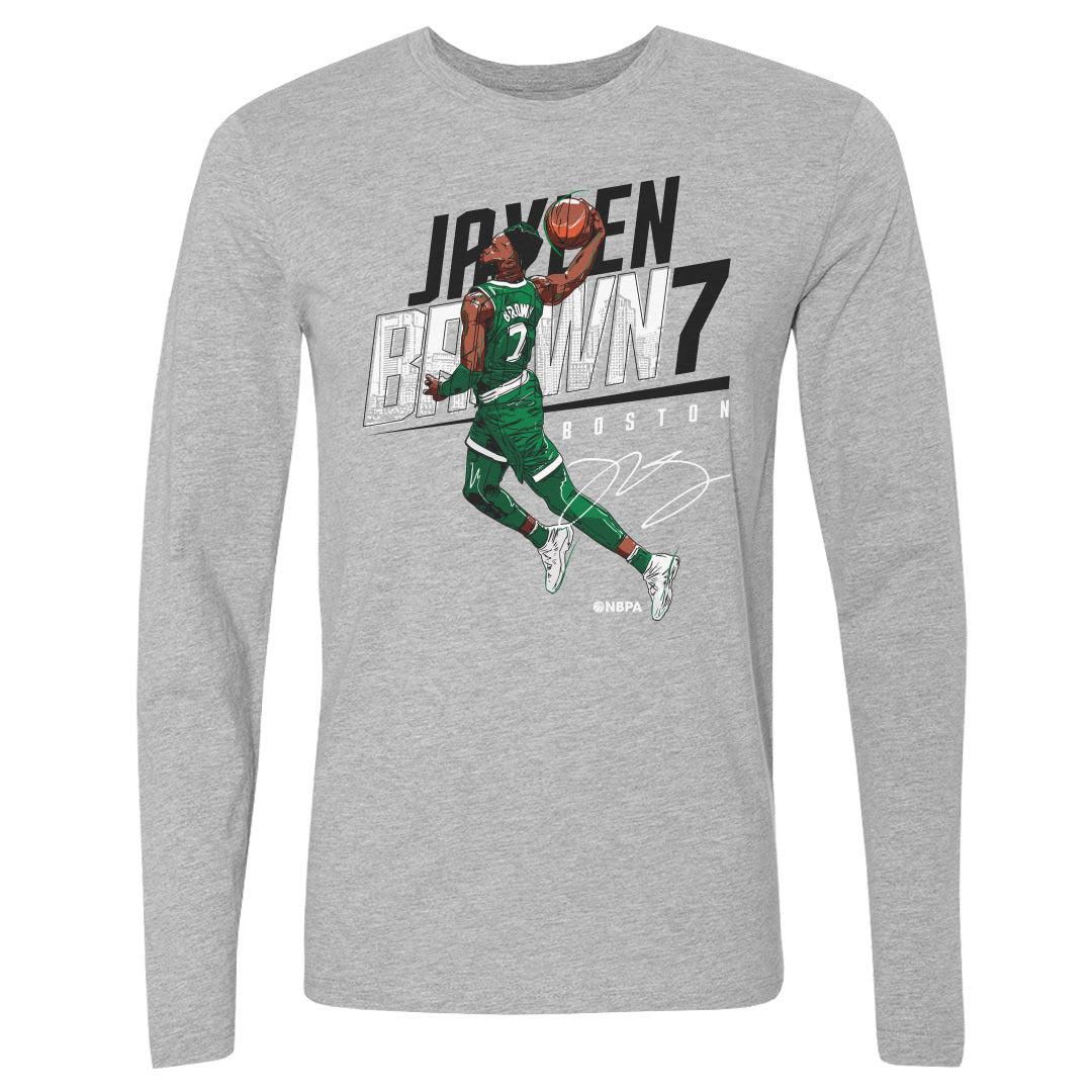 Jaylen Brown Slant K WHT